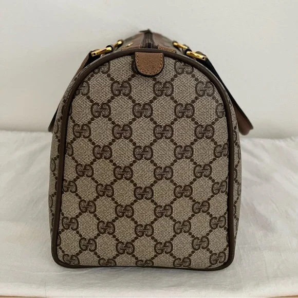 Gucci Sherry Line Boston Bag Old Version EUC Circa 1980’s Italy - Picture 7 of 17